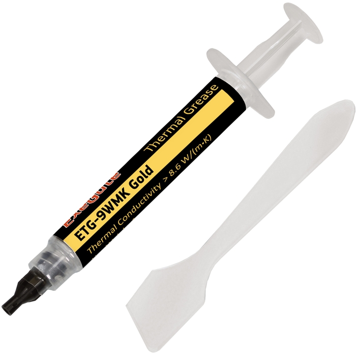 Термопаста ExeGate ETG-9WMK Gold EX282342RUS, 8.6Вт/м*К, 2г