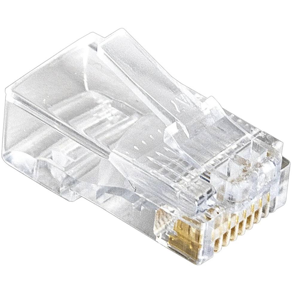 Коннектор RJ-45, кат. 5E, ExeGate PL45-C5-8P8C-100 EX158091RUS, 100шт