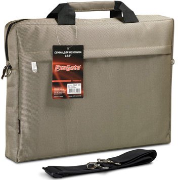 Сумка ExeGate Start S15 Beige EX212309RUS, 15.6"