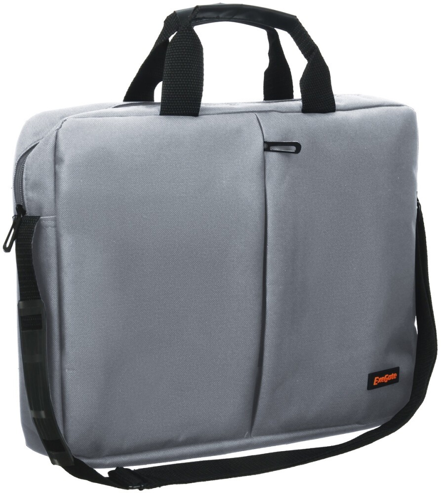 Сумка ExeGate Office F1590 Grey EX264614RUS, 15.6"