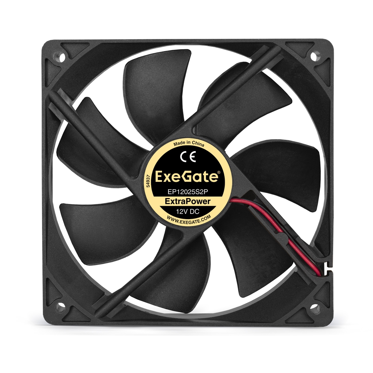 Вентилятор 12x12см ExeGate ExtraPower EP12025S2P EX283385RUS