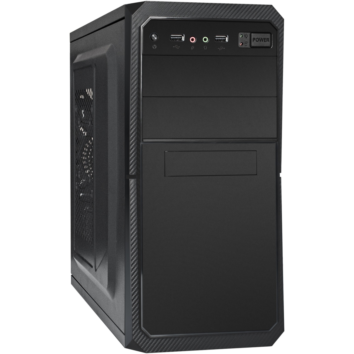 Корпус ExeGate BA-202 EX284027RUS, черный, без БП, mATX