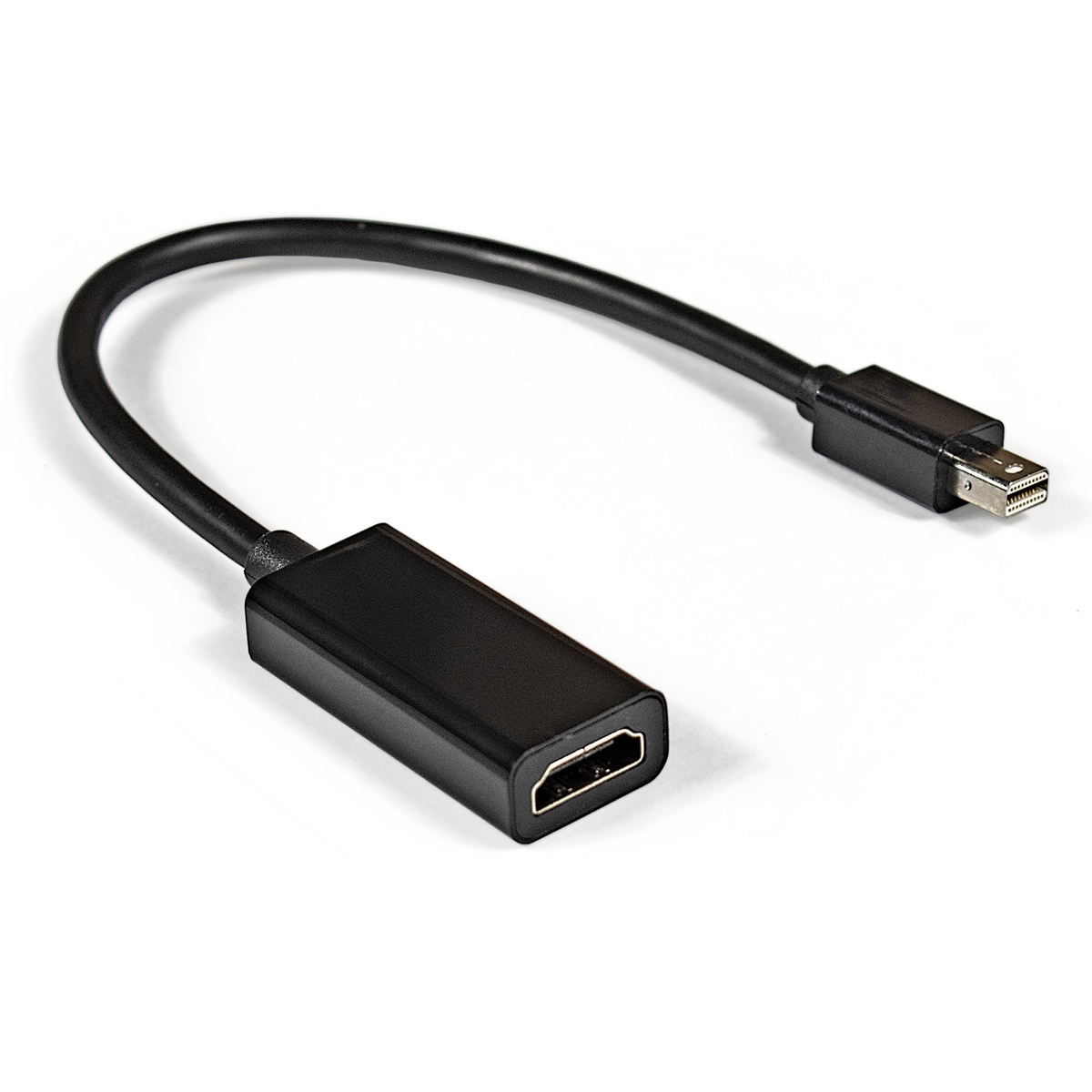 Кабель адаптер mDP (M) - HDMI (F) ExeGate EX-mDPM-HDMIF-0.15 EX284922RUS, черный