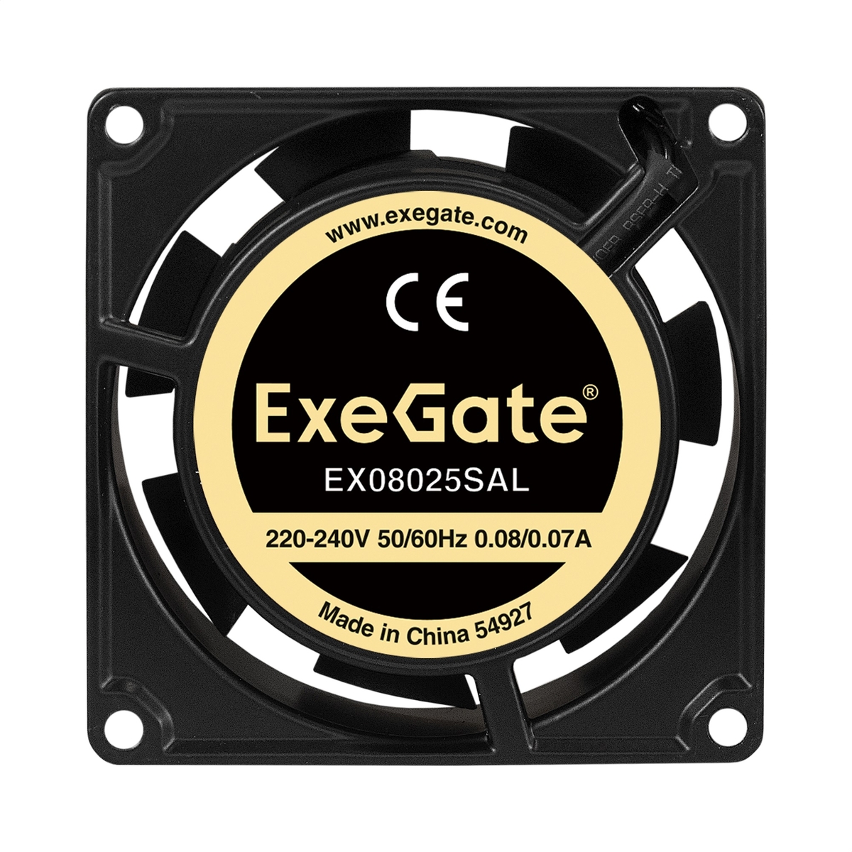 Вентилятор 8x8см ExeGate EX08025SAL EX288996RUS
