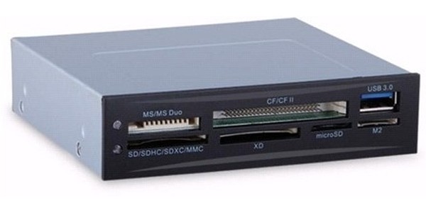 Картридер ExeGate CR-611U3 EX293028RUS, черный