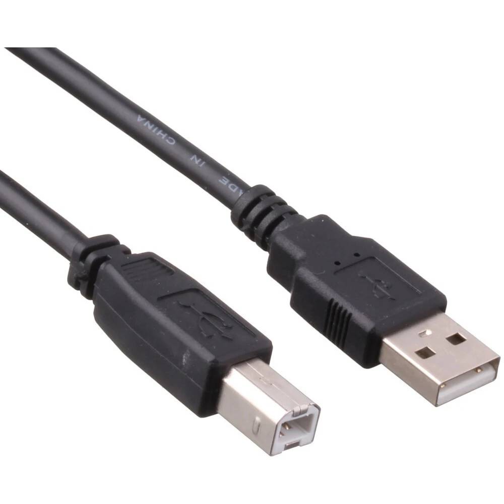Кабель USB2.0 (AM) - USB2.0 (BM), 5м, ExeGate EX-CC-USB2-AMBM-5.0 EX294746RUS, черный