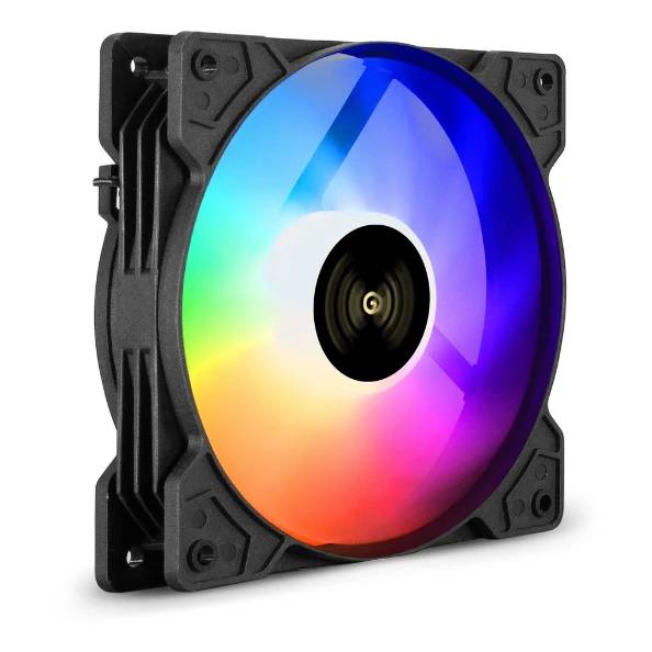Вентилятор 12x12см ExeGate EX12025H6PMY-PWM.ARGB EX295971RUS