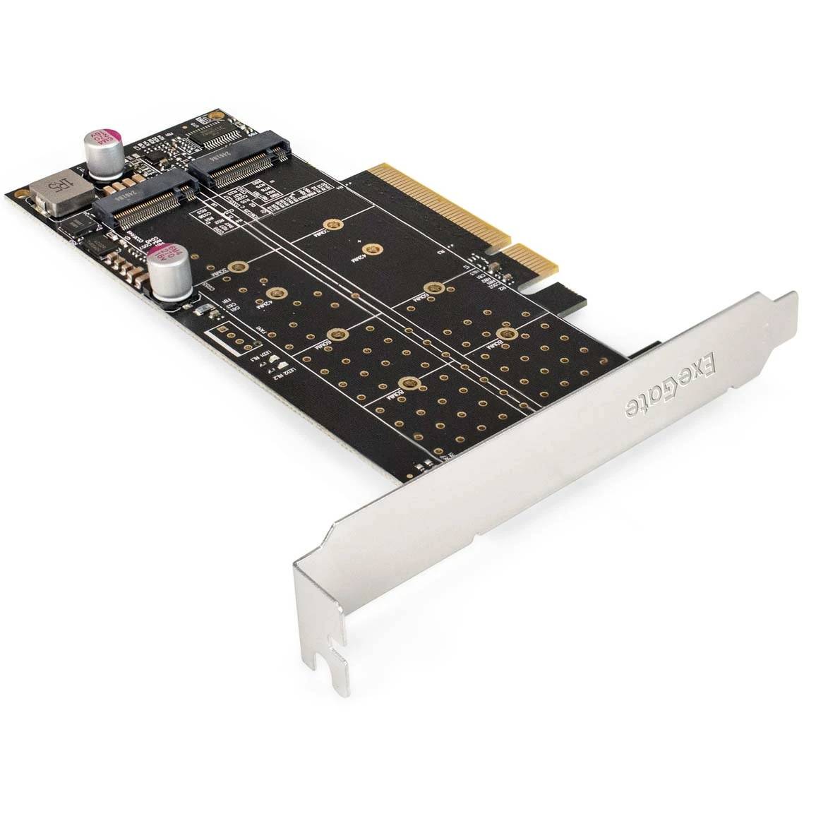 Переходник PCI-E - 2xM.2, ExeGate EXE-597E2 EX298298RUS