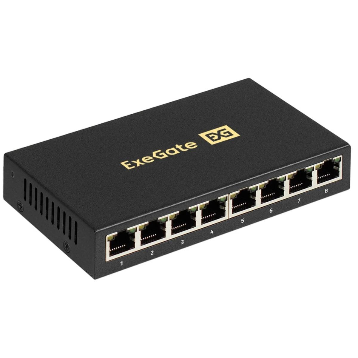 Коммутатор ExeGate EDGS-1008D (EX298694RUS), 8xLAN 1Gbps