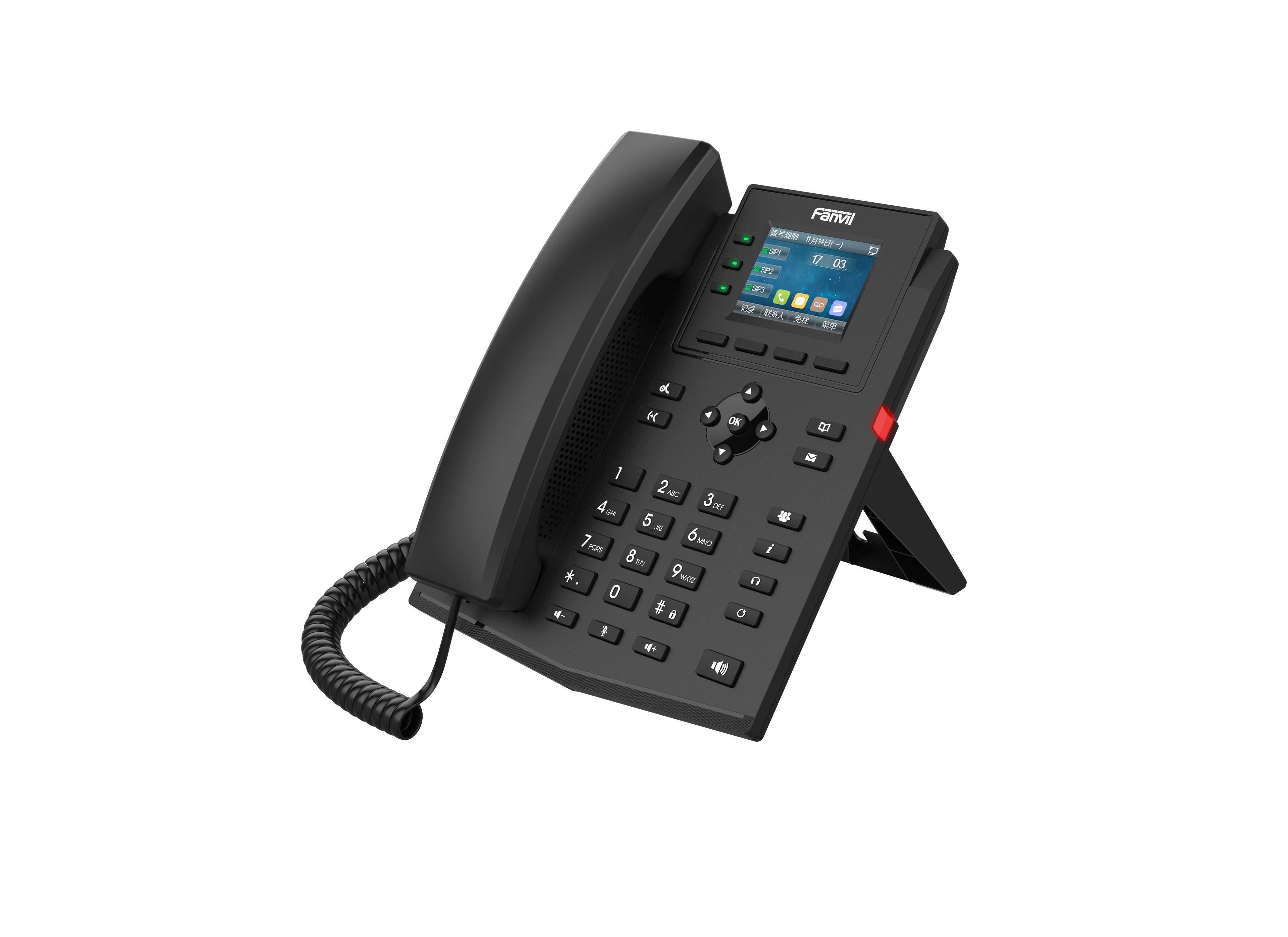 Телефон IP Fanvil H603W, черный