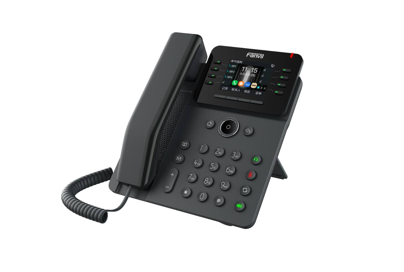 Телефон IP Fanvil V62W, черный