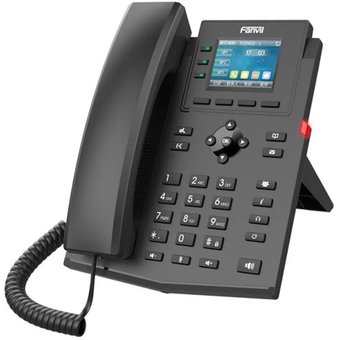 Телефон IP Fanvil X303-2 Wire, черный