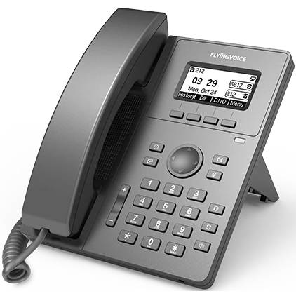 Телефон IP Flyingvoice P10P, черный