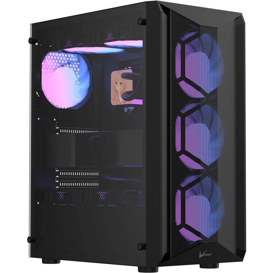 Корпус Formula AIR POWER G1 PLUS Black, без БП, ATX