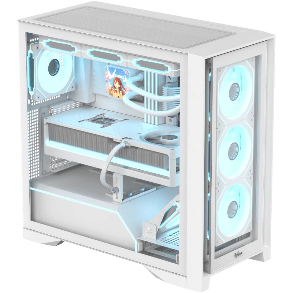 Корпус Formula Air Power G8 White, без БП, ATX