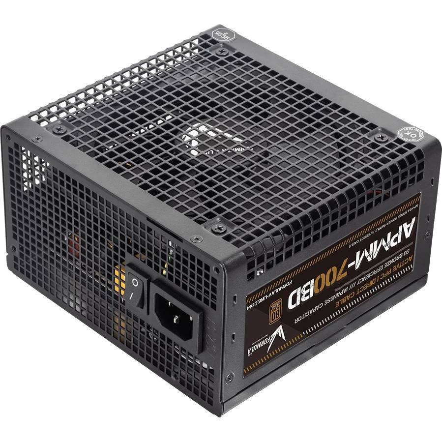 Блок питания 700Вт, Formula APMM-700BD, 80 Plus Bronze, APFC, ATX