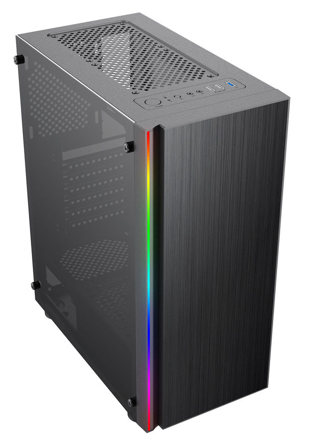 Корпус Formula CL-3302B RGB, без БП, ATX