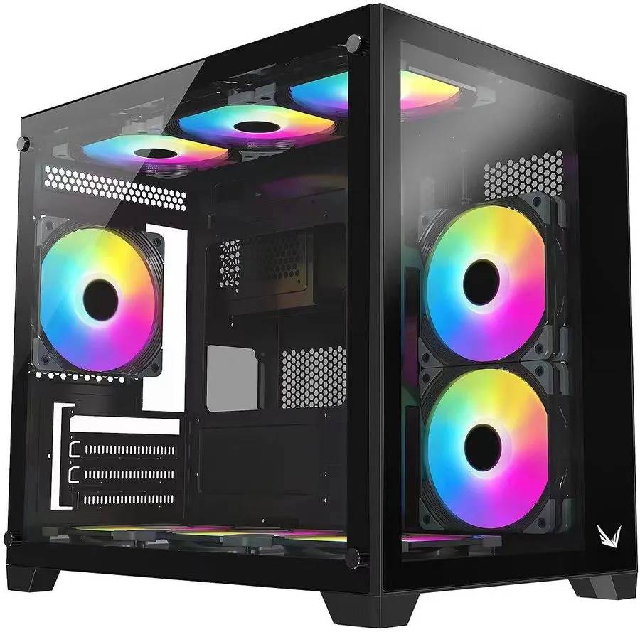 Корпус Formula Crystal Z5 черный, без БП, mATX