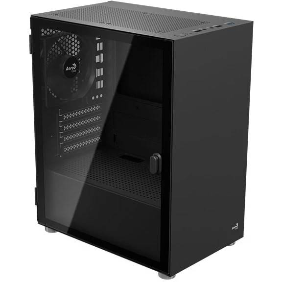 Корпус Formula AC CS-111-G-BK-v1, черный, без БП, mATX