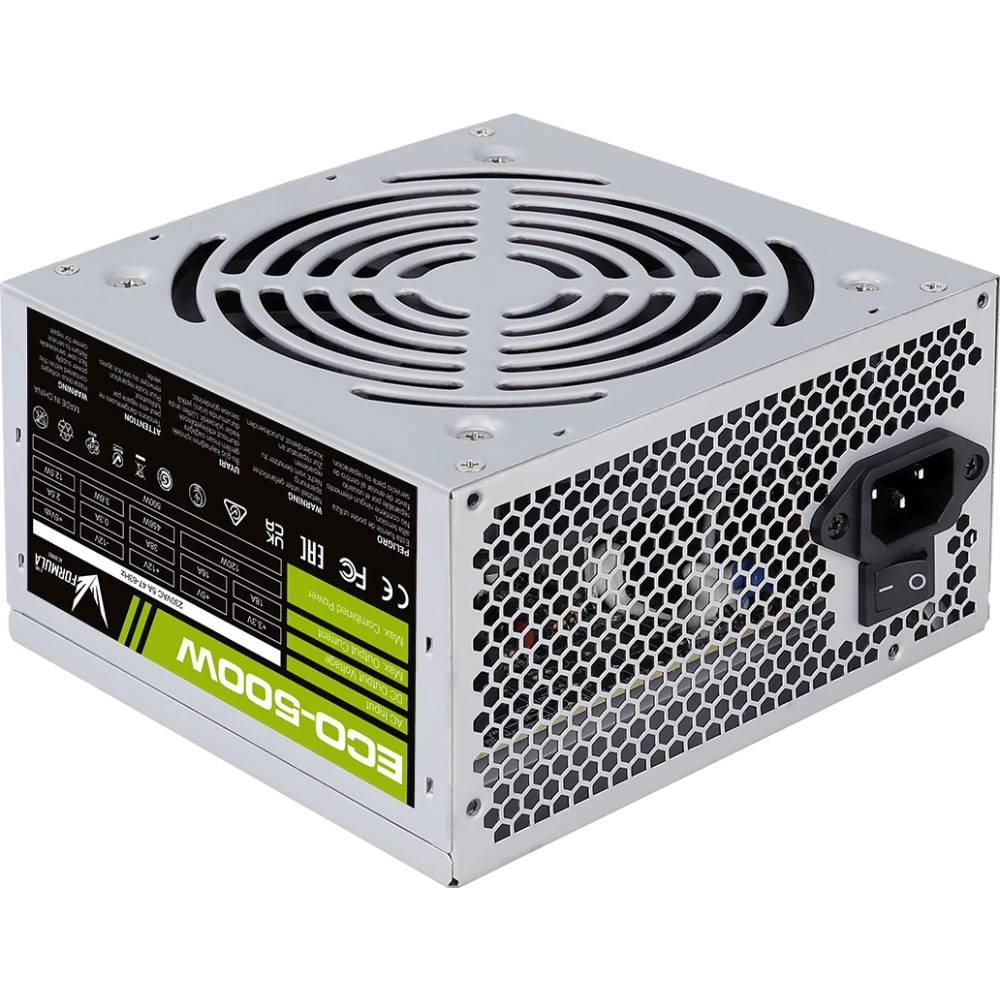 Блок питания 500Вт, Formula ECO-500W, ATX