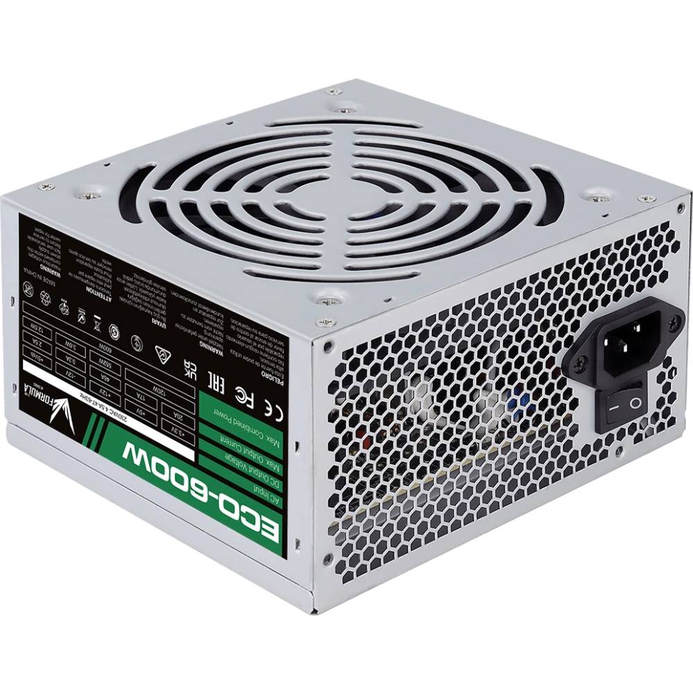 Блок питания 600Вт, Formula ECO-600W, ATX