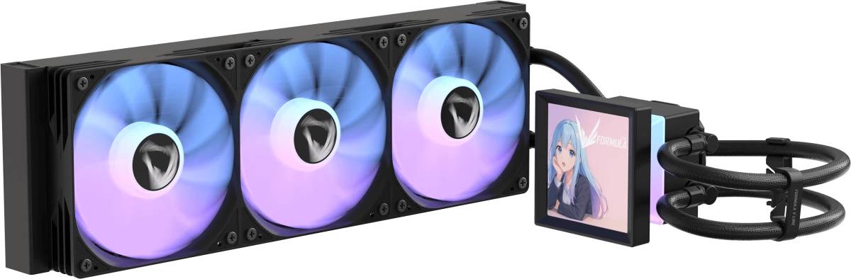 Жидкостное охлаждение Formula Ice Jet Vision 360 Black, 315W (LGA1700 Ready)