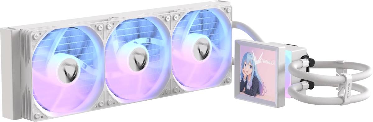 Жидкостное охлаждение Formula Ice Jet Vision 360 White, 315W (LGA1700 Ready)
