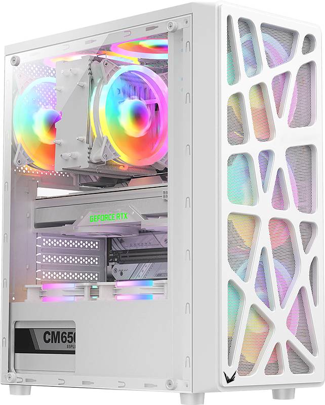 Корпус Formula MANA, белый, без БП, ATX