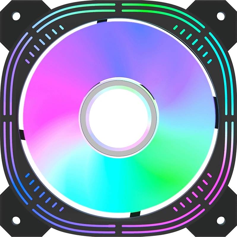 Вентилятор 12x12см Formula Nulight 12BK ARPW Reverse ARGB