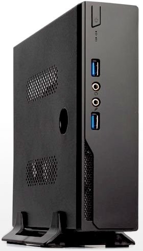 Корпус Foxline FL-103-AD120-DC, 120Вт, Mini-ITX