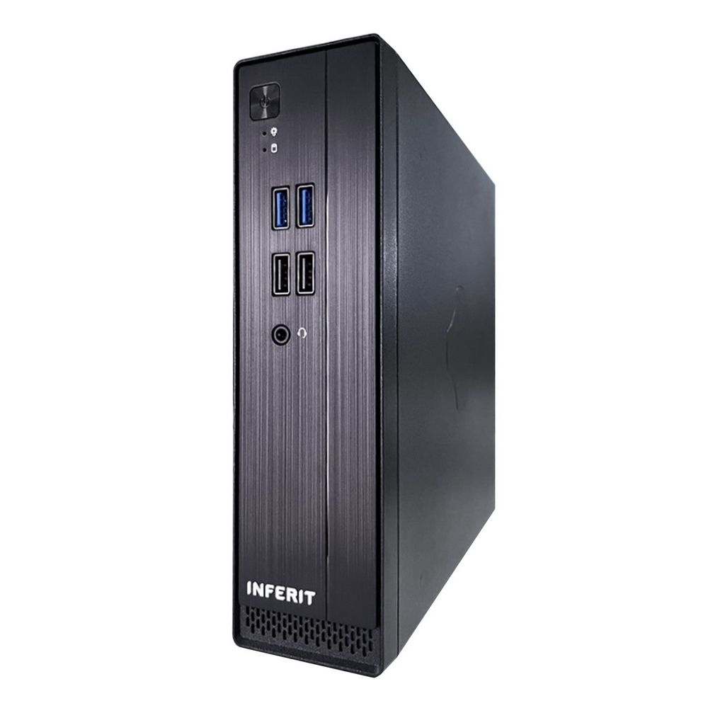 Корпус Foxline FL-105-AD120-DC-INF, 120Вт, mini-ITX