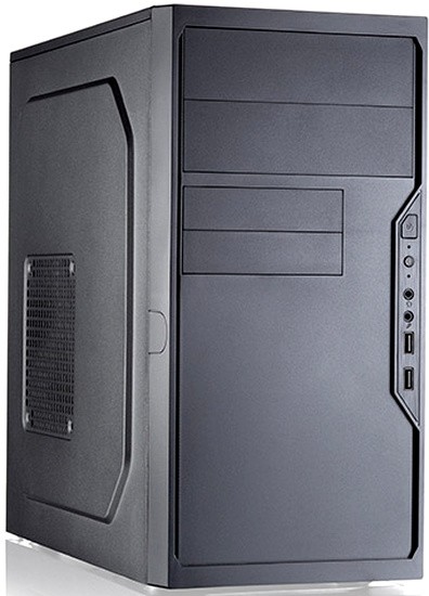Корпус Foxline FL-733-FZ450R, 450Вт, micro-ATX
