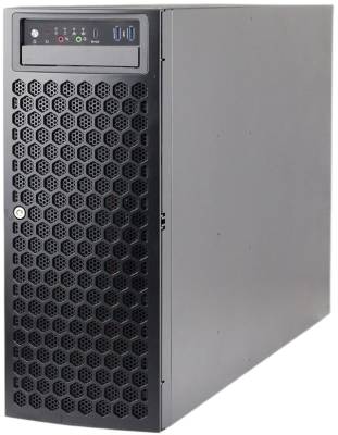 Серверный корпус Foxline FL-T4U435, Без БП, 1x2.5"/4x3.5", 4U, ATX