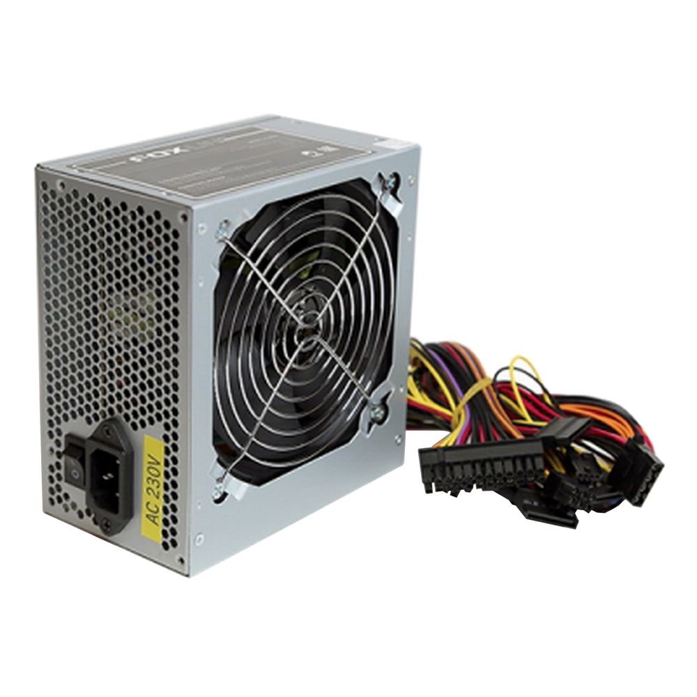 Блок питания 650Вт, FoxLine FL650S-80, 80 Plus Standard, APFC, ATX