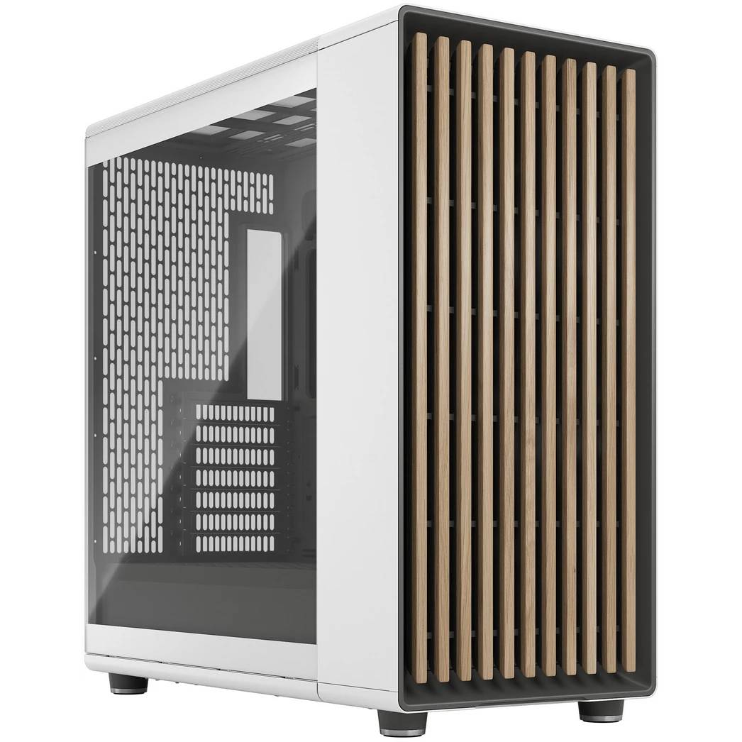 Корпус Fractal Design North XL TG, FD-C-NOR1X-04, без БП, E-ATX, белый