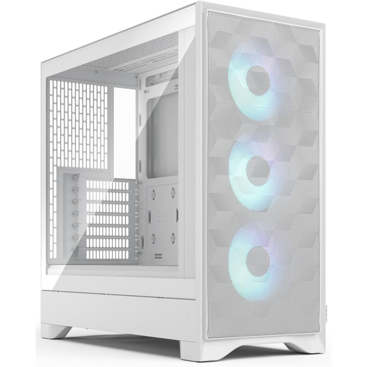 Корпус Fractal Design Pop 2 Air White TG RGB (FD-C-POA2A-04), без БП, ATX
