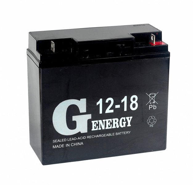 12V / 18Ah, аккумулятор для UPS, G-Energy 12-18