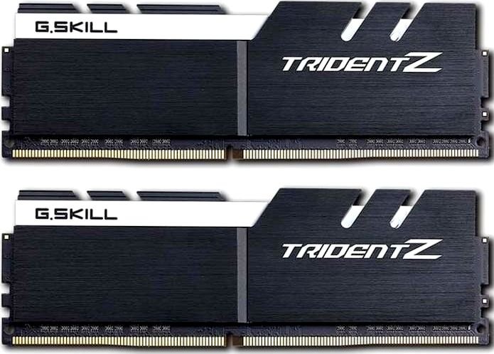 Оперативная память 16Gb G.Skill Trident Z F4-3200C16D-16GTZKW, DDR IV, PC-25600, 3200MHz, kit 2x8Gb