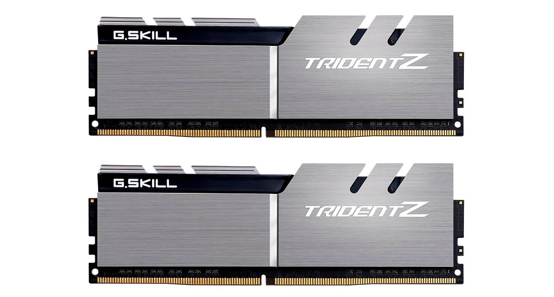Оперативная память 16Gb G.Skill Trident Z F4-3200C16D-16GTZSK, DDR IV, PC-25600, 3200MHz, kit 2x8Gb