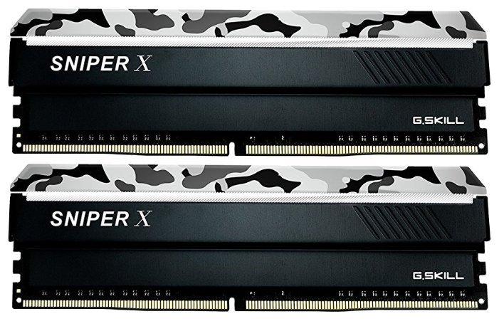 Оперативная память 32Gb G.Skill Sniper X (F4-3200C16D-32GSXWB), DDR IV, PC-25600, 3200MHz, kit 2x16Gb