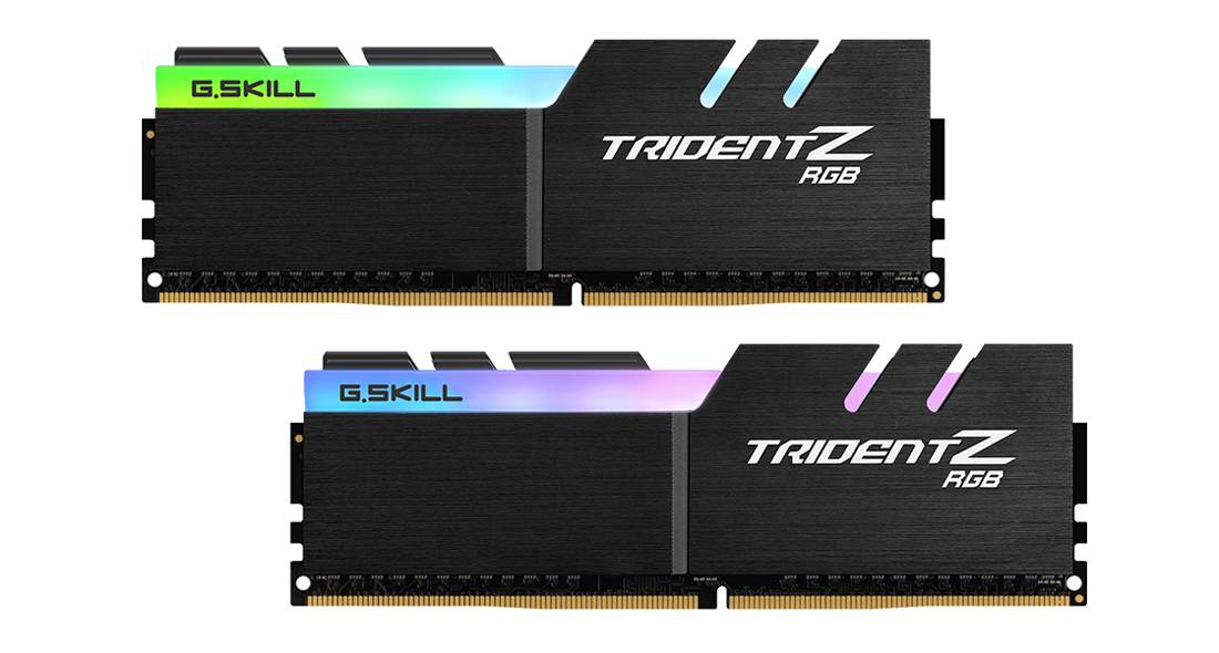 Оперативная память 64Gb G.Skill Trident Z RGB F4-3200C16D-64GTZR, DDR IV, PC-25600, 3200MHz, kit 2x32Gb