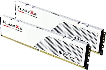 Оперативная память 32Gb G.Skill Flare X5 White F5-6000J2836G16GX2-FX5W, DDR V, PC-48000, 6000MHz, kit 2x16Gb