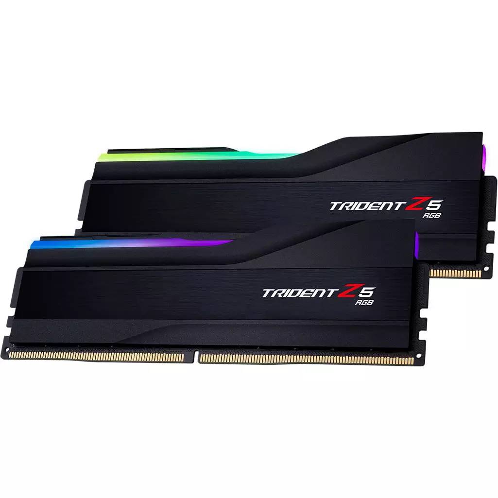 Оперативная память 32Gb G.Skill Trident Z5 RGB Black F5-6000J4040F16GX2-TZ5RK, DDR V, PC-48000, 6000MHz, kit 2x16Gb