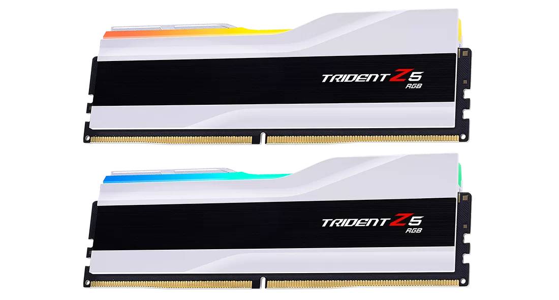 Оперативная память 32Gb G.Skill Trident Z5 RGB White F5-6400J3039G16GX2-TZ5RW, DDR V, PC-51200, 6400MHz, kit 2x16Gb