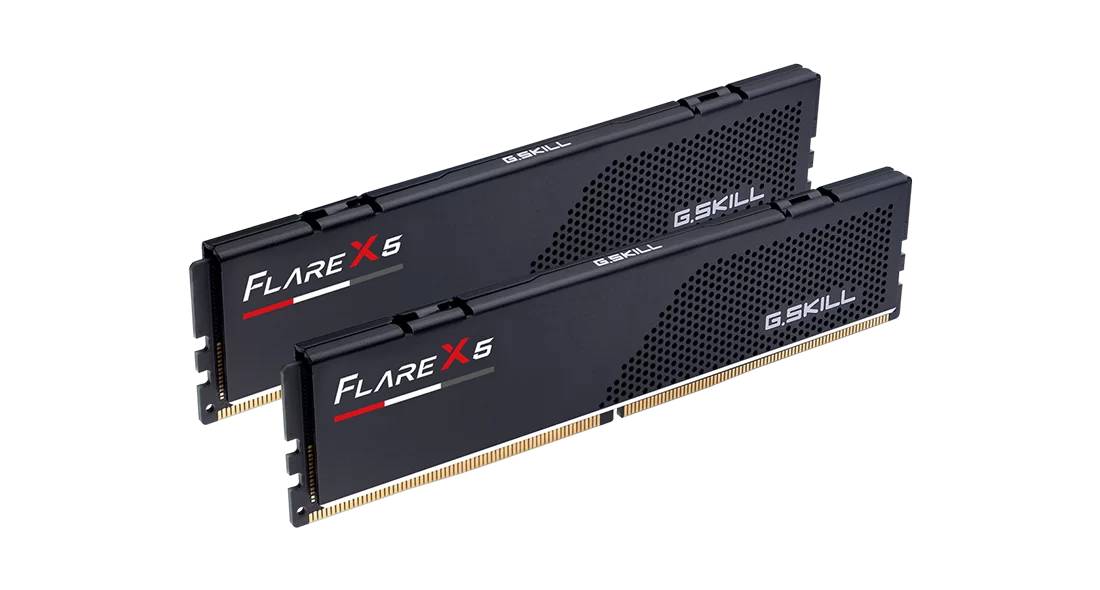 Оперативная память 32Gb G.Skill Flare X5 Black F5-6400J3240G16GX2-FX5, DDR V, PC-51200, 6400MHz, kit 2x16Gb