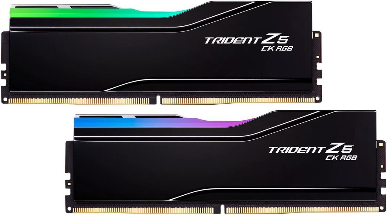 Оперативная память 48Gb G.Skill Trident Z5 CK RGB F5-8400C4052G24GX2-TZ5CRK, DDR V, PC-67200, 8400MHz, kit 2x24Gb
