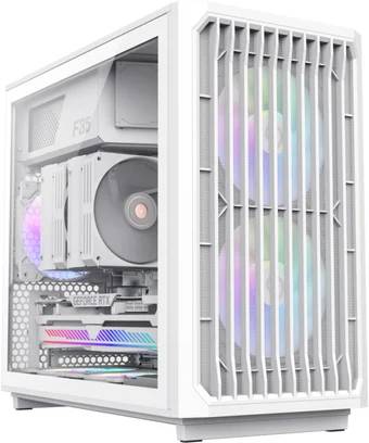Корпус GameMax F35 WH, без БП, mATX