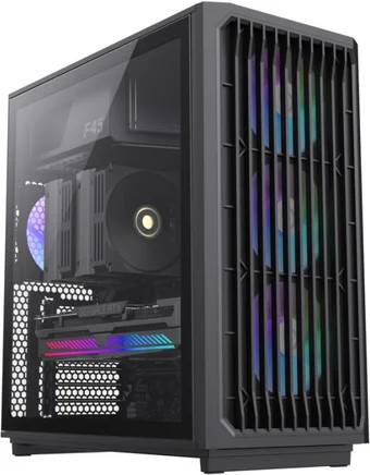 Корпус GameMax F45 BK, без БП, ATX