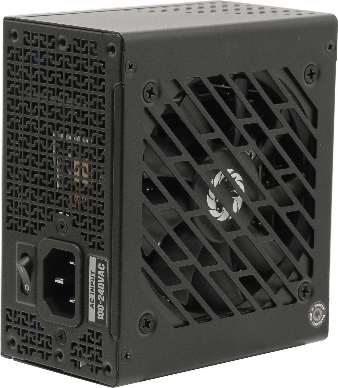 Блок питания 650Вт, GameMax GS-650G BK, 80 Plus Gold, APFC, ATX
