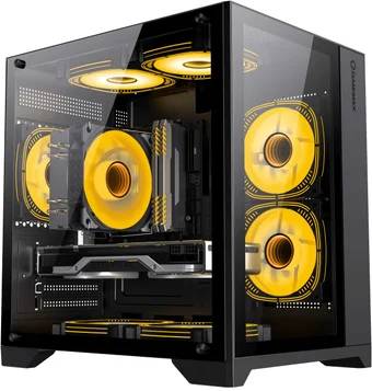 Корпус GameMax Infinity Mini BK, без БП, mATX